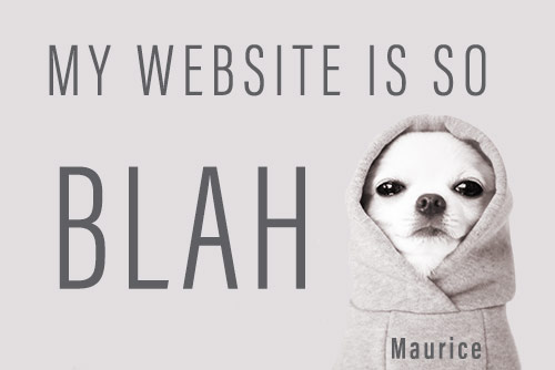 My website is ugly