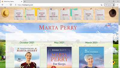 Author Marta Perry - <a href='https://martaperry.com/' target='_blank'>https://martaperry.com/</a>
